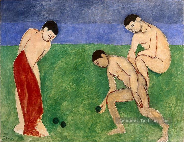 Un jeu de bols fauvisme abstrait Henri Matisse Peintures à l'huile